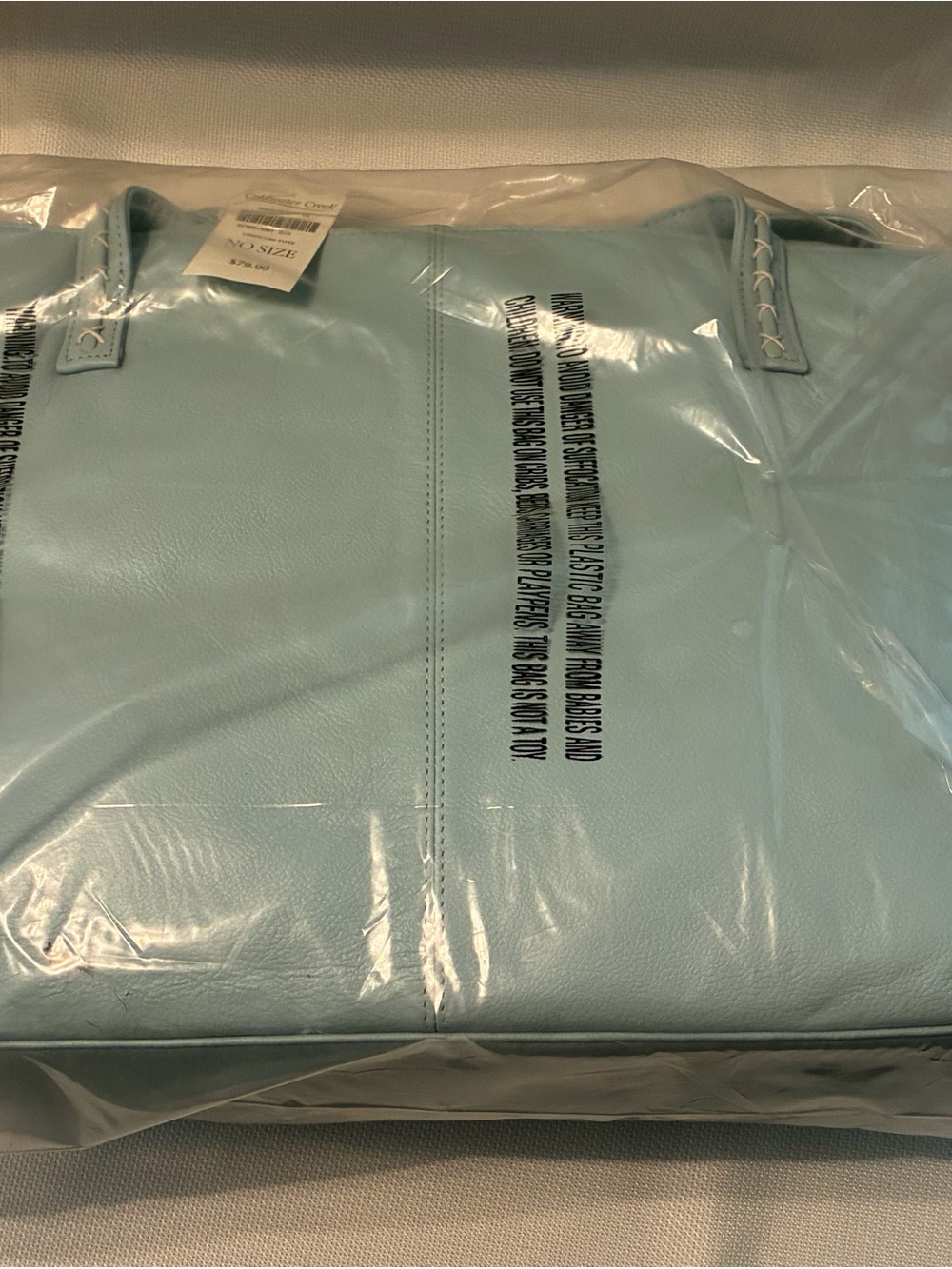 Factory Sealed Brand New Coldwater Creek Tote